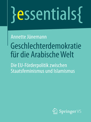 cover image of Geschlechterdemokratie für die Arabische Welt